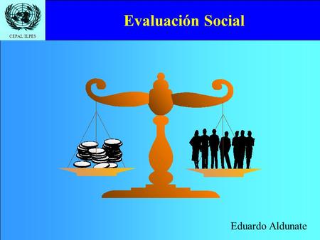Evaluación Social Eduardo Aldunate.