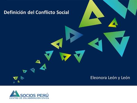 Definición del Conflicto Social