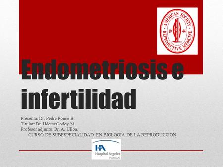 Endometriosis e infertilidad