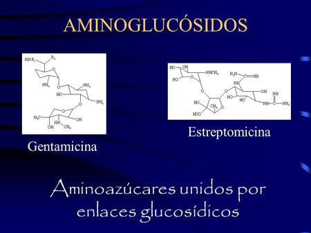 Aminoazúcares unidos por enlaces glucosídicos