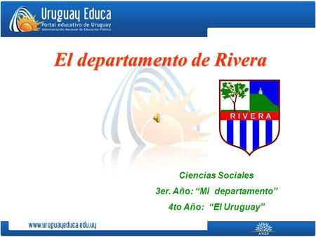 El departamento de Rivera