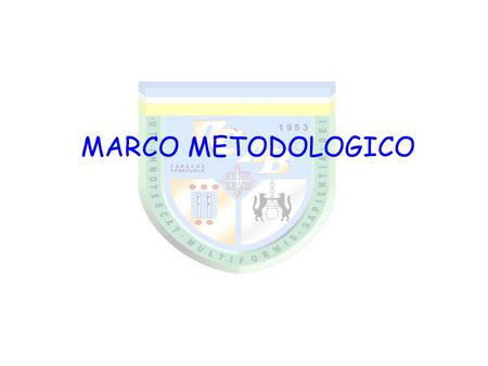 MARCO METODOLOGICO.