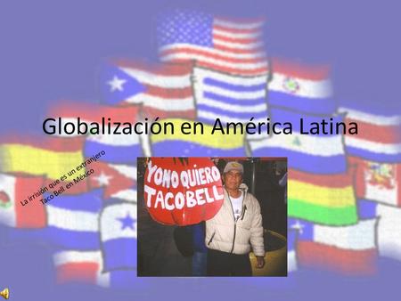 Globalización en América Latina