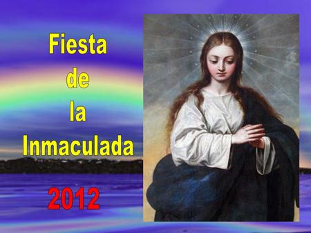Fiesta de la Inmaculada 2012.