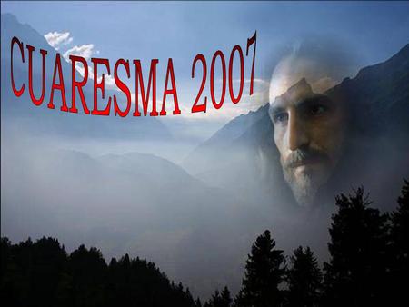 CUARESMA 2007.