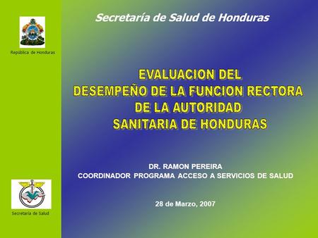 Secretaría de Salud de Honduras
