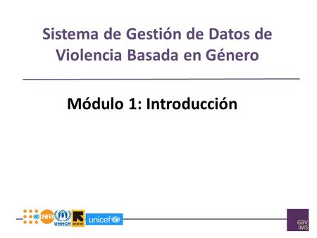Sistema de Gestión de Datos de Violencia Basada en Género