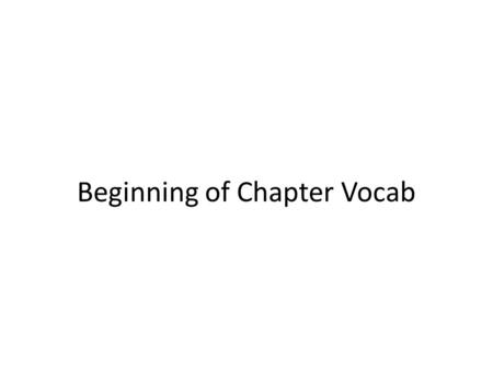 Beginning of Chapter Vocab. Arreglar el cuarto Hacer la cama.