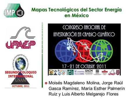 Mapas Tecnológicos del Sector Energía en México