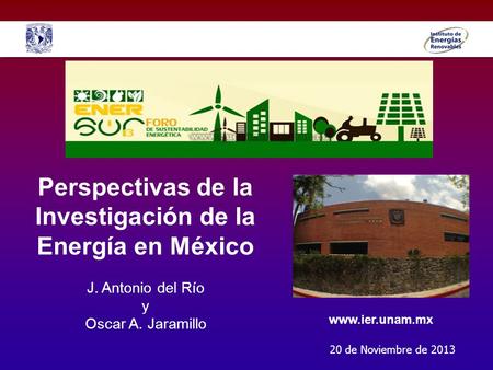 Perspectivas de la Investigación de la Energía en México
