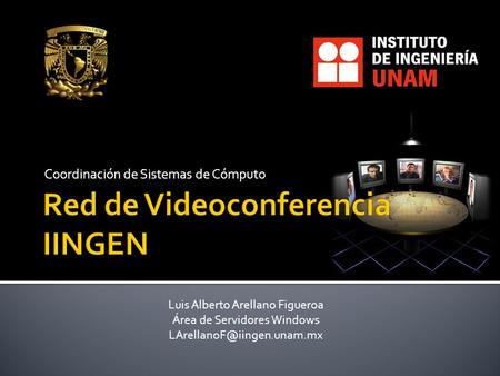 Red de Videoconferencia IINGEN