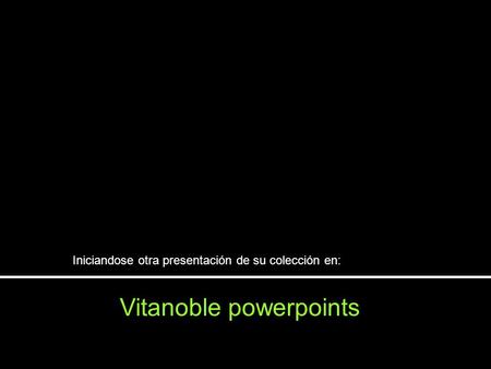 Vitanoble powerpoints