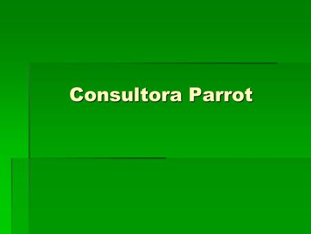 Consultora Parrot.