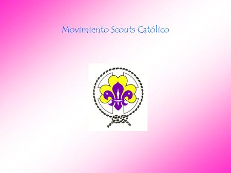 Movimiento Scouts Católico