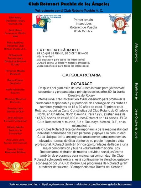 Club Rotaract Puebla de los Ángeles
