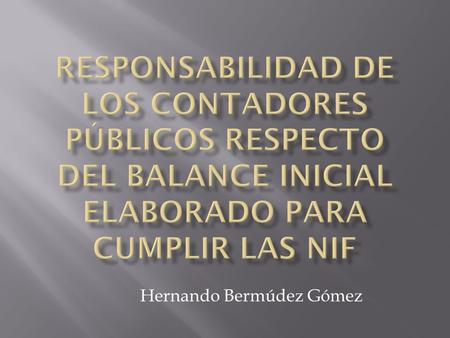 Hernando Bermúdez Gómez
