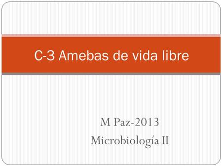 M Paz-2013 Microbiología II