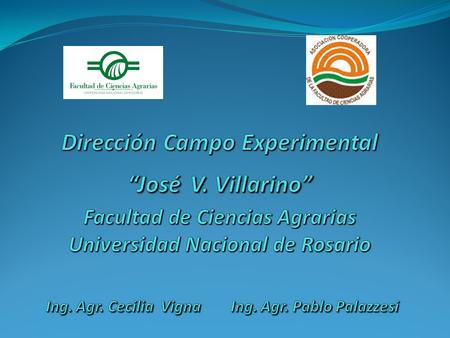 Dirección Campo Experimental “José V