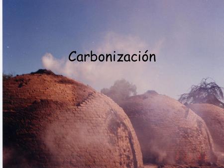 Carbonización.
