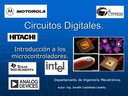 Introducción a los microcontroladores.