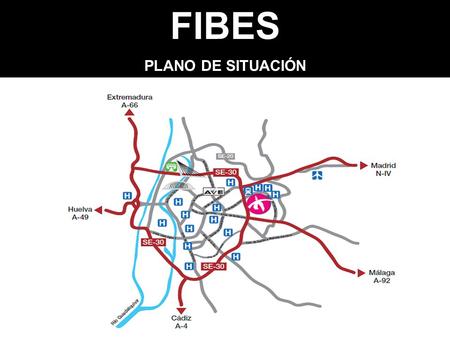 FIBES PLANO DE SITUACIÓN.