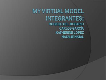 My virtual Model My virtual Model inc. Quien emplea aproximadamente cien personas ha establecido el estándar para una identidad virtual desde el 2000,