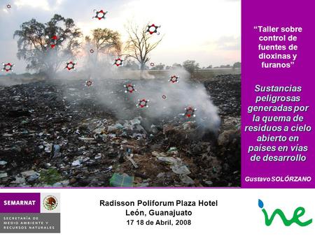 Sustancias peligrosas generadas por la quema de residuos a cielo abierto en países en vías de desarrollo “Taller sobre control de fuentes de dioxinas y.