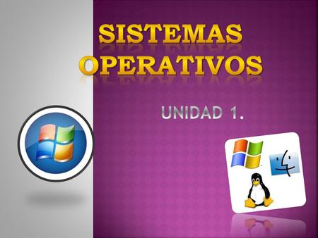 SISTEMAS OPERATIVOS UNIDAD 1..