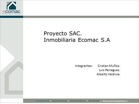 Inmobiliaria Ecomac S.A