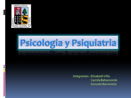 Psicologia y Psiquiatria