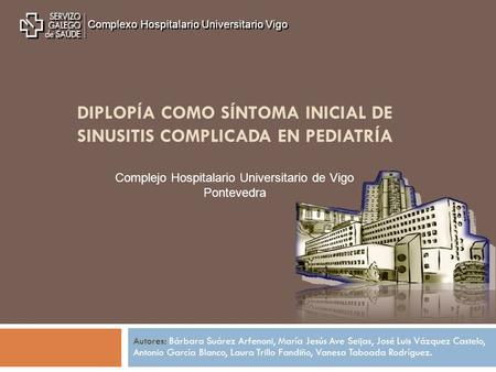 Complexo Hospitalario Universitario Vigo