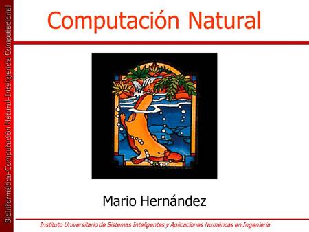 Computación Natural Mario Hernández.