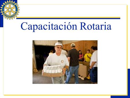 Capacitación Rotaria.
