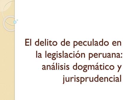 Antecedentes legales Art. 346 el Código Penal de 1924.