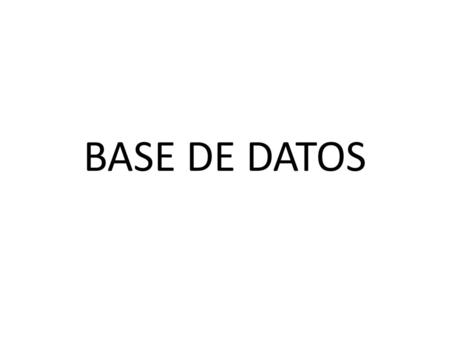 BASE DE DATOS.