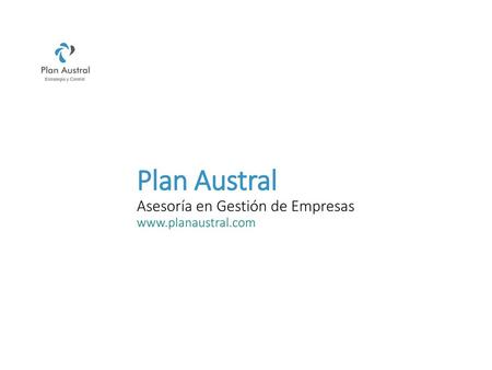 Plan Austral Asesoría en Gestión de Empresas