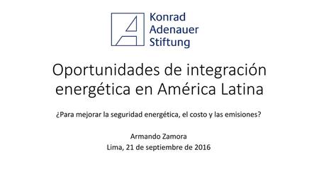 Oportunidades de integración energética en América Latina
