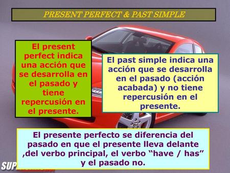 PRESENT PERFECT & PAST SIMPLE