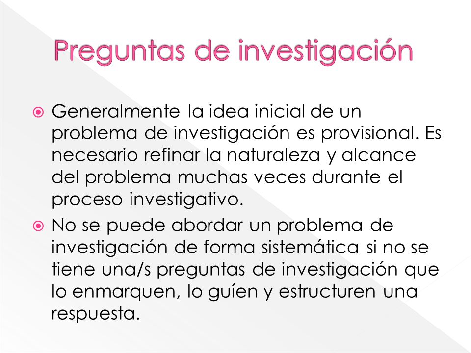 preguntas de investigacion caracteristicas metodolog 237 as de investigaci 243 n cualitativa ppt descargar preguntas de investigacion caracteristicas metodolog 237 as de investigaci 243 n cualitativa ppt descargar