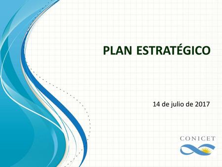 Plan estratégico 14 de julio de 2017.
