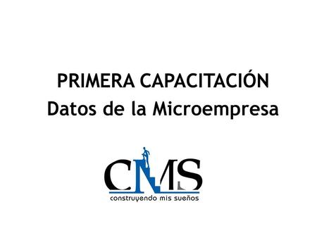 Datos de la Microempresa