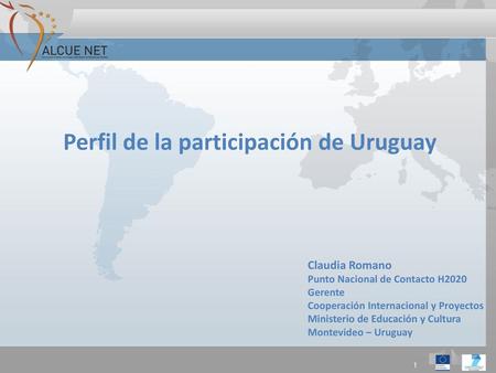 Perfil de la participación de Uruguay