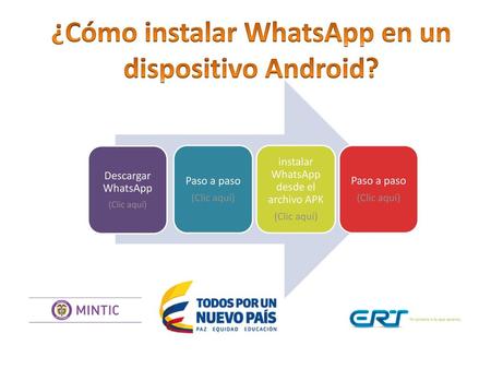 ¿Cómo instalar WhatsApp en un dispositivo Android?