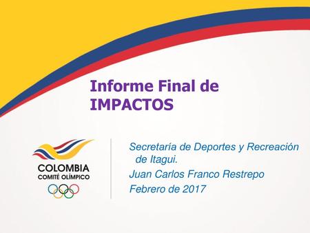 Informe Final de IMPACTOS