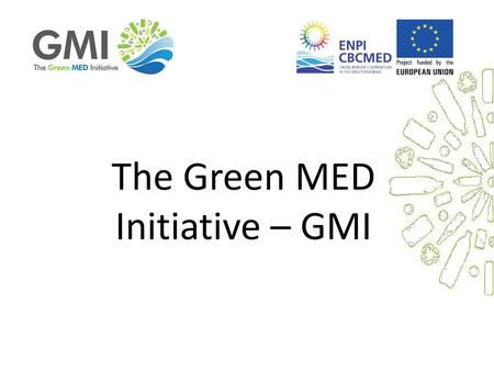 The Green MED Initiative – GMI