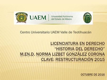 Centro Universitario UAEM Valle de Teotihuacán