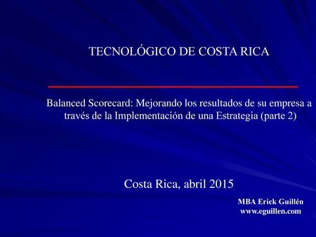 TECNOLÓGICO DE COSTA RICA