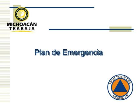 Plan de Emergencia.