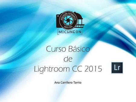 Curso Básico de Lightroom CC 2015