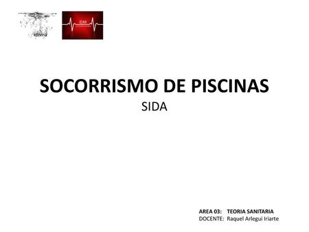 SOCORRISMO DE PISCINAS SIDA